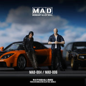 MAD 1:64 Fast & Furious-themed realistic alloy figurine model