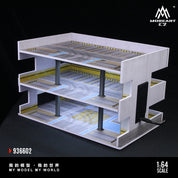 MoreArt1:64 Japanese Parking Building Scene B Simulation Model