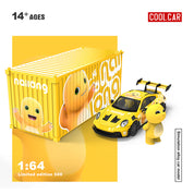 CC 1:64 Milk Dragon Painted Series Replica Alloy Car Model