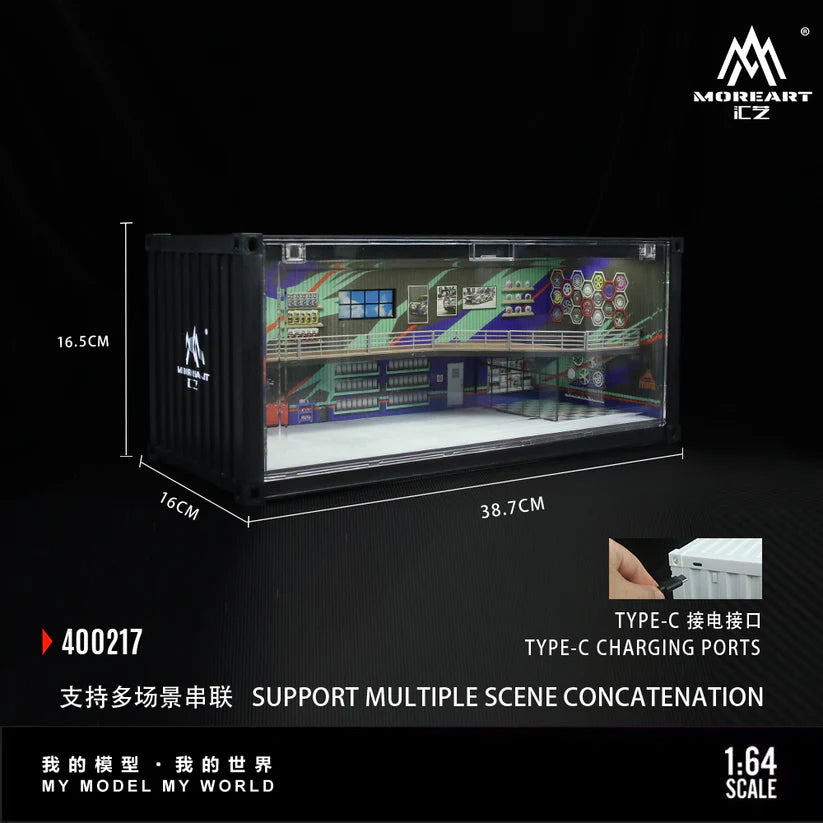 MoreArt Container series Lighting version scene simulation model