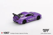 MINIGT 1/64 - Toyota Supra (A80) Top Secret GT-300 Top Secret Purple