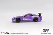 MINIGT 1/64 - Toyota Supra (A80) Top Secret GT-300 Top Secret Purple
