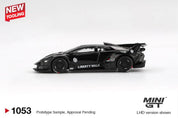 MINIGT 1/64 - LAMBORGHINI LB-SILHOUETTE WORKS MURCIELAGO GT EVO BLACK