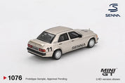 MINIGT 1/64 MERCEDES-BENZ 190 E 2.3-16 #11 AYRTON SENNA 1984 NÜRBURGRING RACE OF CHAMPIONS W/ FIGURE