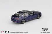 BMW i7 xDrive60 Tanzanite Blue Metallic