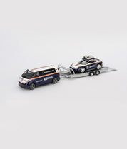 MINIGT - MGTS0019  Porsche 911 Dakar #718 / Volkswagen ID. Buzz Porsche Centrum Gelderland Roughroads Set