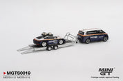 MINIGT - MGTS0019  Porsche 911 Dakar #718 / Volkswagen ID. Buzz Porsche Centrum Gelderland Roughroads Set