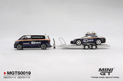 MINIGT - MGTS0019  Porsche 911 Dakar #718 / Volkswagen ID. Buzz Porsche Centrum Gelderland Roughroads Set