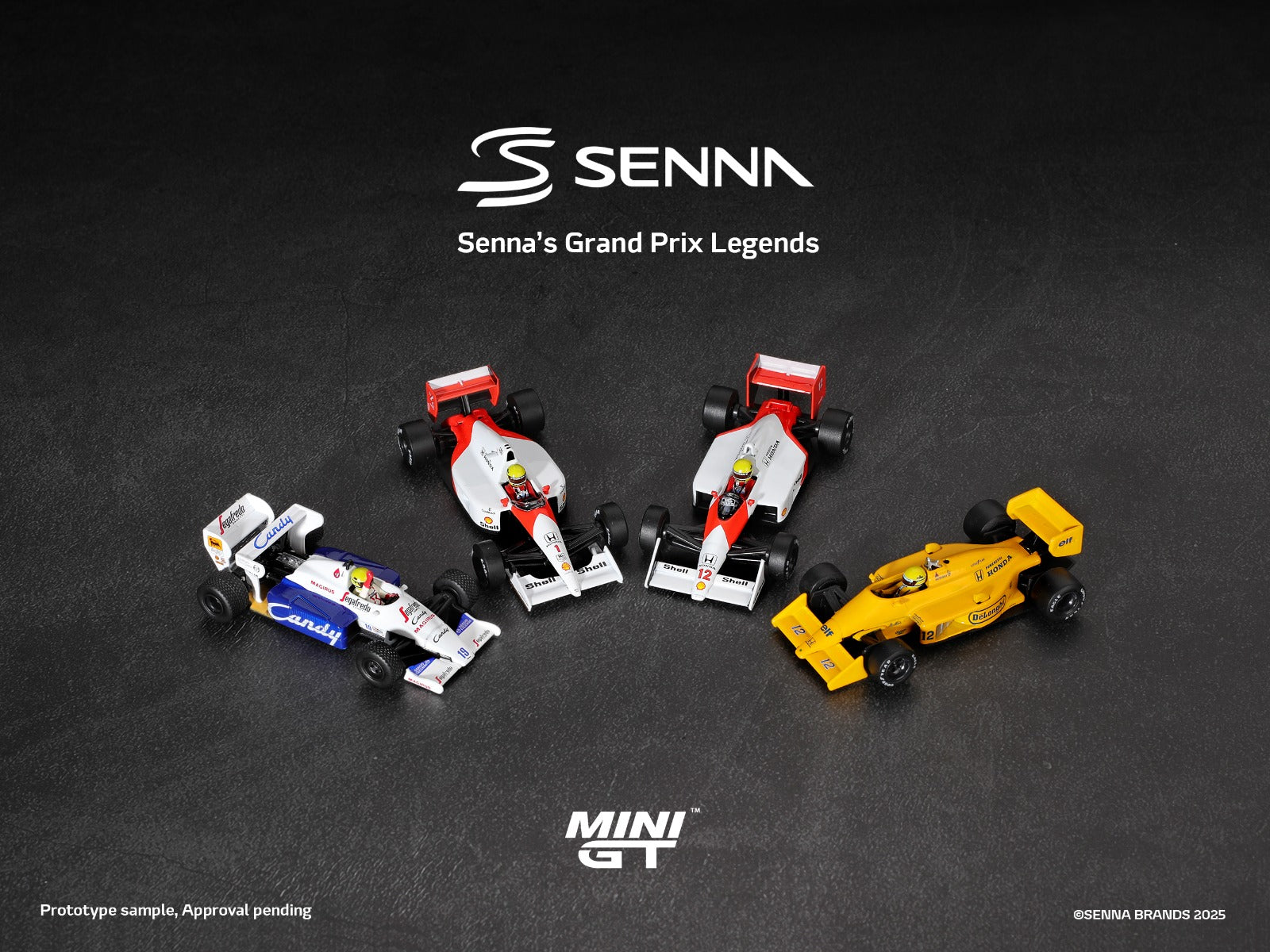 MINIGT - McLaren MP4/6 #1 Ayrton Senna 1991 Japanese Grand Prix 2nd Place - MGT01120