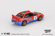 MINIGT 1/64 - Subaru Impreza WRC97 #1 1999 DRM Champion