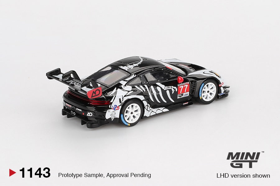 MINIGT - Porsche 911 GT3 R #77 AO Racing 2025 IMSA  Petit Le Mans
