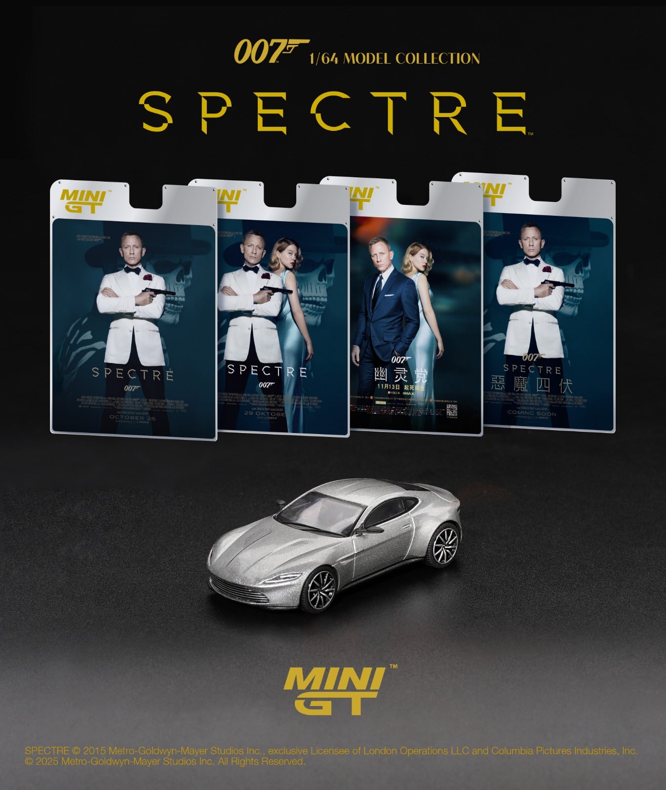 MINIGT - 1/64 Aston Martin DB10 "Spectre"/ English Blister Packaging