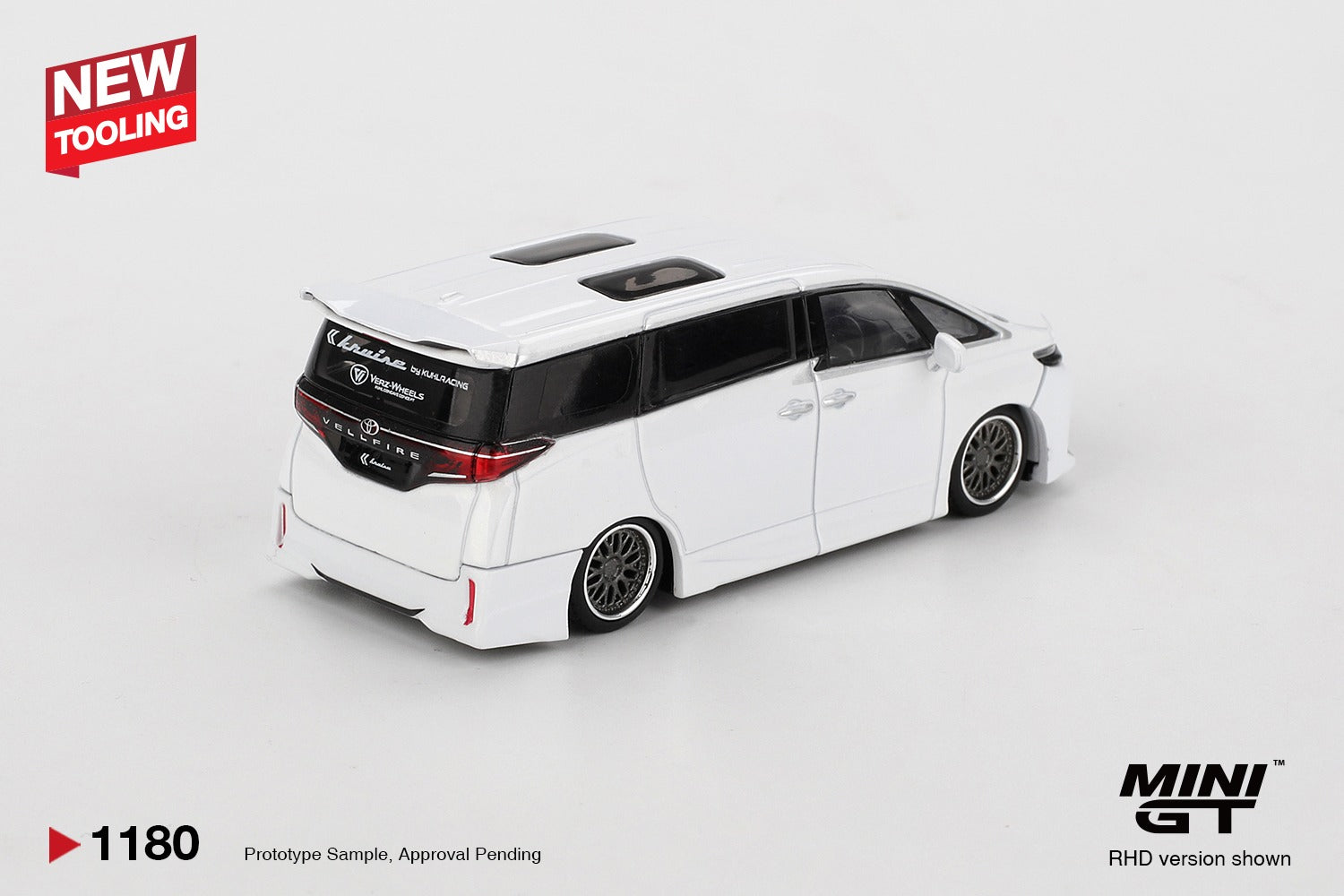 MINIGT - 1/64 Toyota Alphard 40 KUHL White