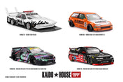 KAIDO HOUSE X MINI GT 1/64 Nissan Skyline GT-R (R33) Black Kaido Cat