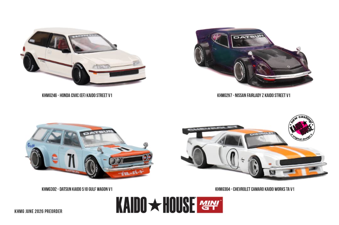 KAIDO HOUSE X MINI GT 1/64 Chevrolet Camaro KAIDO WORKS TA V1