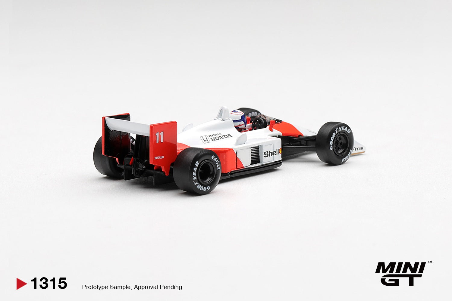 MINIGT 1/64 McLaren MP4/4 #11 Alain Prost 1988 Canadian Grand Prix  2nd Place