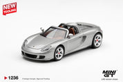 MINIGT 1/64 Porsche Carrera GT GT Silver