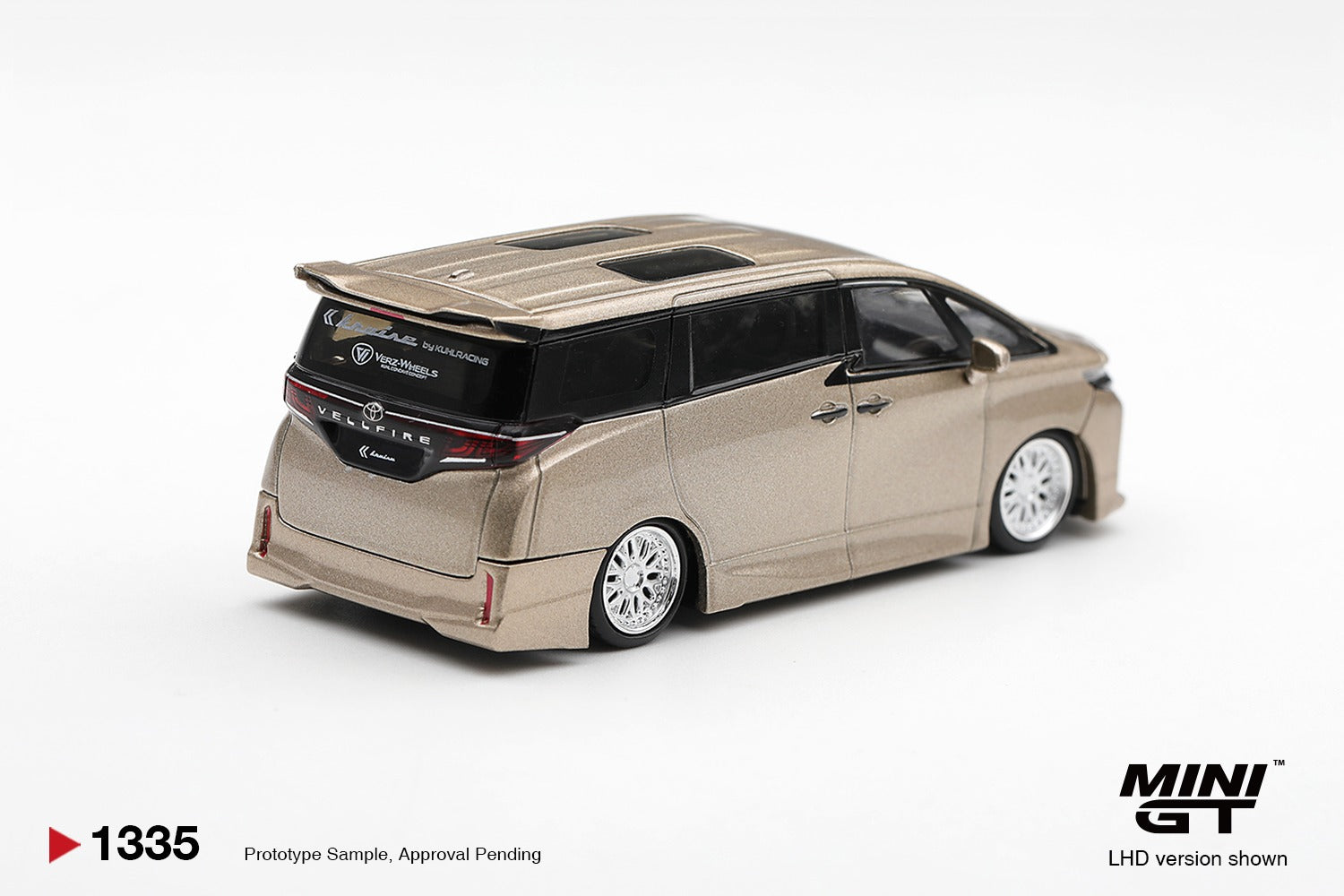 MINIGT 1/64 Toyota Vellfire 40 KUHL Gold Metallic