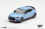 MINIGT 1/64 Hyundai Veloster N Performance Blue