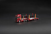 MINIGT 1/64 sporter V8 50th anniversary + Car transporter Red 8