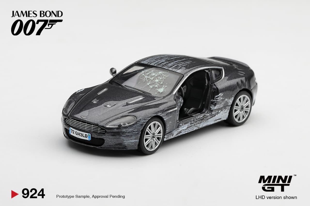 MINIGT 1/64 Aston Martin DBS "Quantum of Solace" / English Blister Packaging