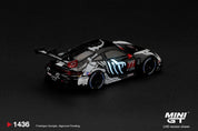 MINIGT 1/64 Porsche 911 GT3 R (992) #77 AO Racing "Skeleton Rexy" 2026 IMSA Petit Le Mans