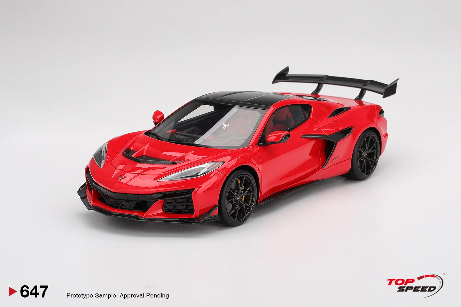 TOP SPEED - Chevrolet Corvette ZR1 Torch Red