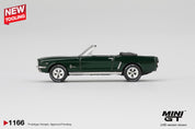 MINIGT - 1/64 Ford Mustang Convertible 1964 Highland Green