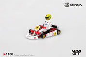 MINIGT 1/64 Senna Kart #2 Ayrton Senna da Silva 1993 Masters of Paris-Bercy