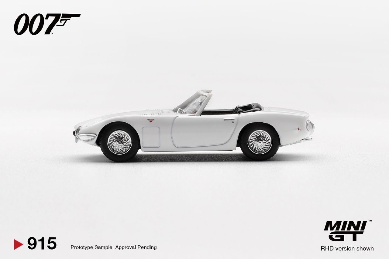 MINIGT 1/64 Toyota 2000GT Roadster "You Only Live Twice"  / English Blister Packaging (NO CHASE CAR)