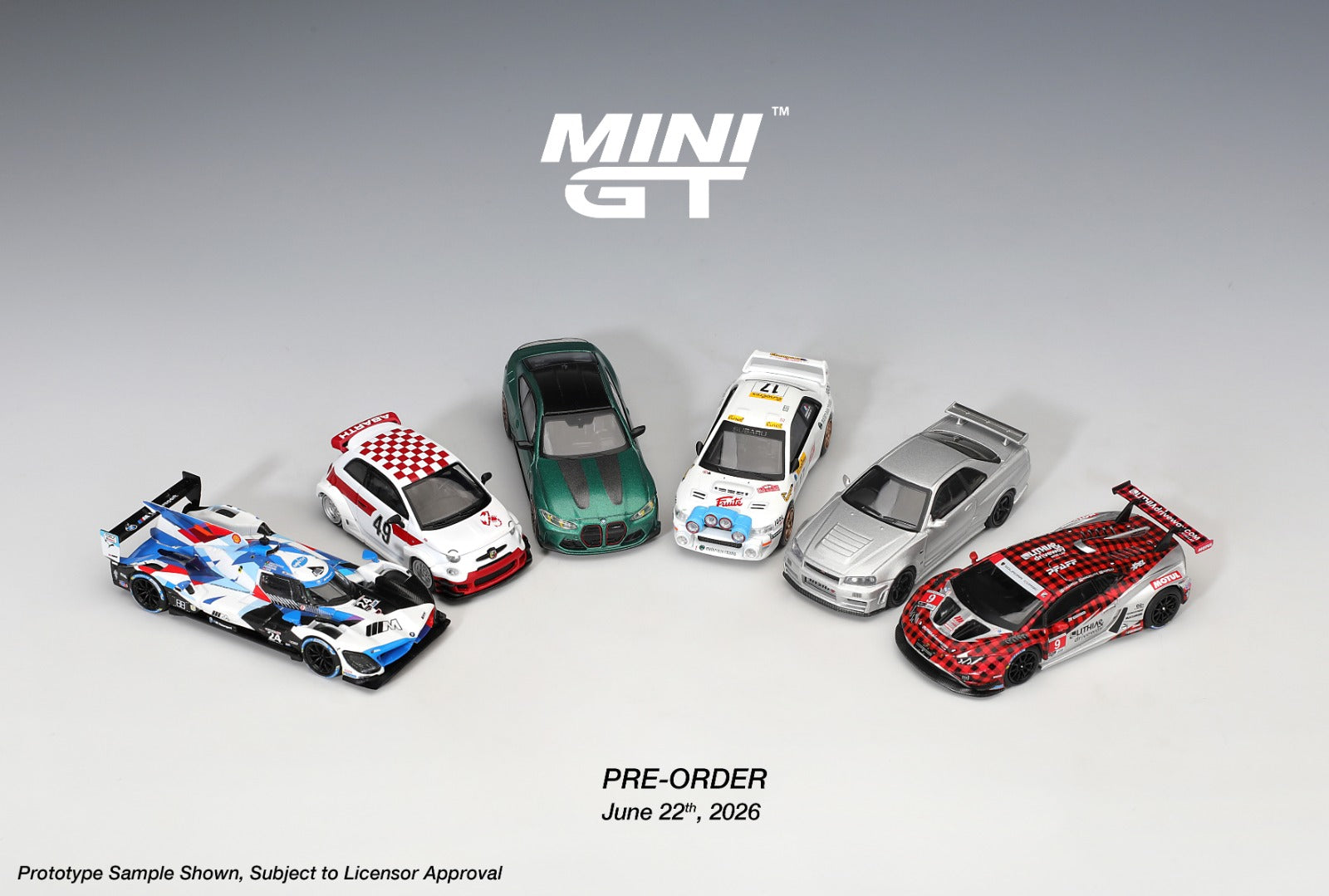 MINIGT 1/64 BMW M4 CS Frozen Isle of Man Green Metallic