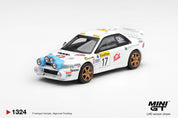 MINIGT 1/64 Subaru Impreza WRC98 #17 1999 Rally Monte-Carlo