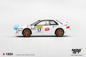 MINIGT 1/64 Subaru Impreza WRC98 #17 1999 Rally Monte-Carlo