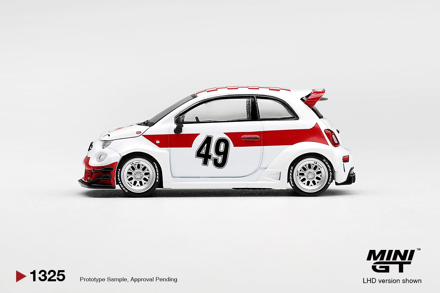 MINIGT 1/64 Abarth 595 LB-WORKS x Abas Works 1000 TC Tribute