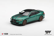 MINIGT 1/64 BMW M4 CS Frozen Isle of Man Green Metallic