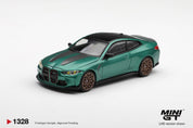 MINIGT 1/64 BMW M4 CS Frozen Isle of Man Green Metallic
