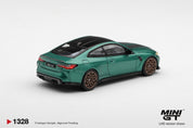 MINIGT 1/64 BMW M4 CS Frozen Isle of Man Green Metallic