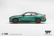 MINIGT 1/64 BMW M4 CS Frozen Isle of Man Green Metallic