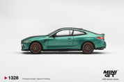 MINIGT 1/64 BMW M4 CS Frozen Isle of Man Green Metallic