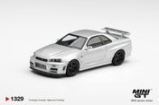 MINIGT 1/64 Nissan NISMO R34GT-R Z-tune Z-Tune Silver