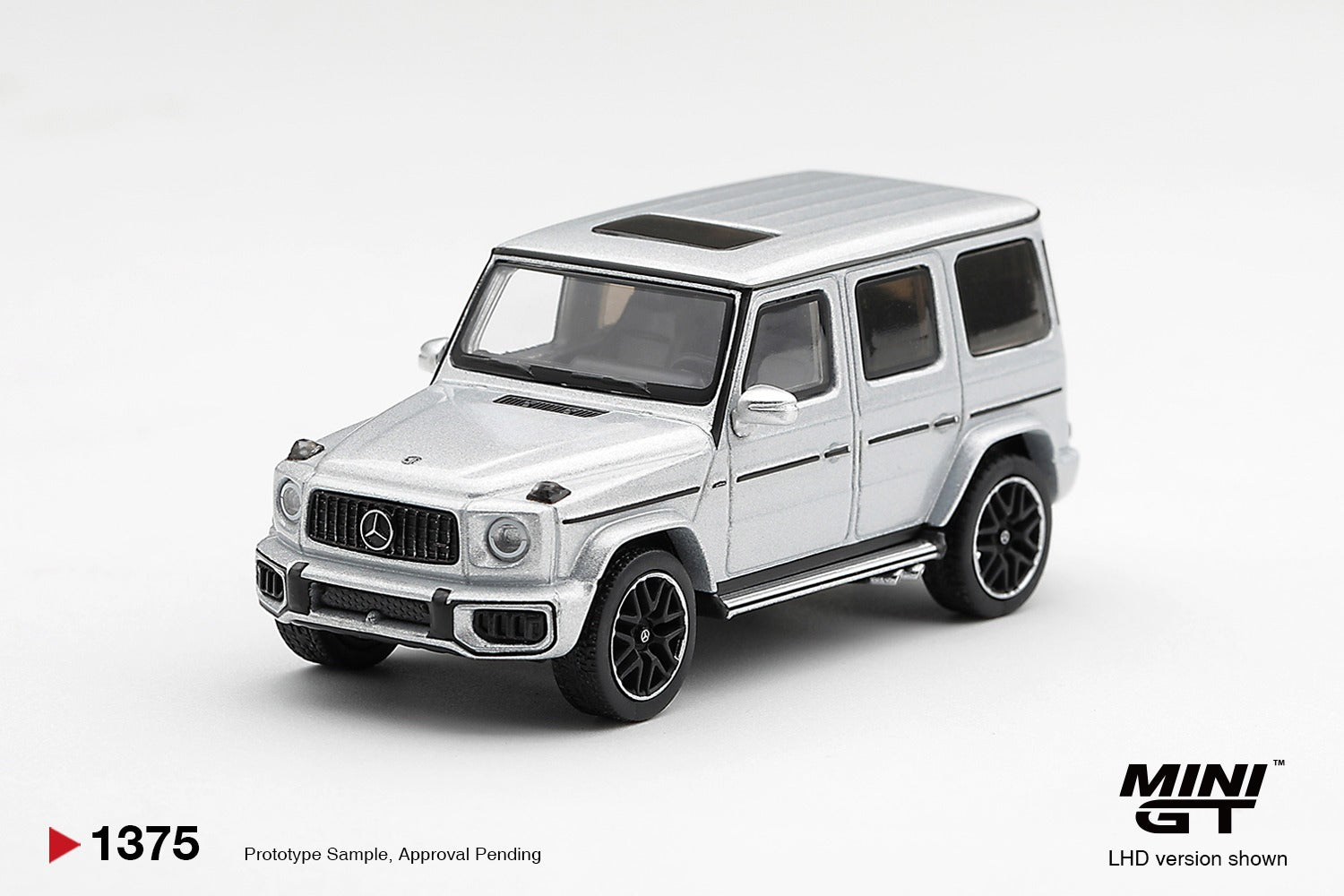 MINIGT 1/64 Mercedes-AMG G 63 Silver Metallic