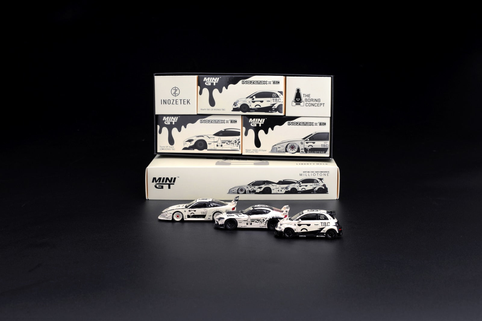 MINIGT 1/64 兰博基尼 LB-Silhouette WORKS MURCIELAGO GT Evo Advan