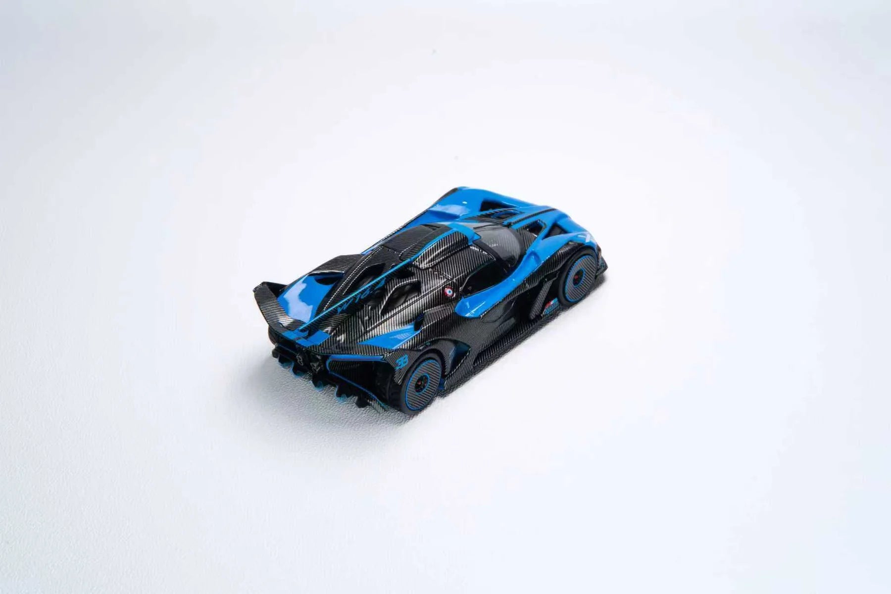 Rhino Model RM 1/64 Bugatti bolide blue