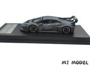 MJ MODEL 1:64 LAMBORGHINI HURACAN LP610 GT LB-SILHOUETTE WORKS WIDE BODY