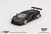 MINIGT 1/64 LB★WORKS Lamborghini Aventador Limited Edition Matte Black