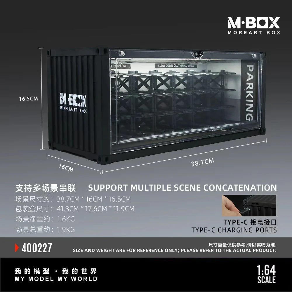 MBOX 1/64 CONTAINER UNDERGROUND PARKING GARAGE