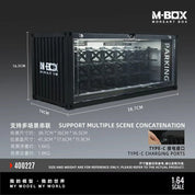 MBOX 1/64 CONTAINER UNDERGROUND PARKING GARAGE