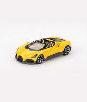 MINIGT - MINI GT: 1/64 Bugatti W16 Mistral Yellow LHD