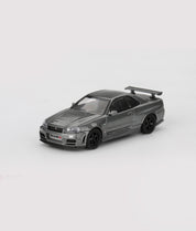 MINIGT - 1/64 Nissan Skyline GT-R Dark Metal Gray (NISMO BNR34 CRS Version)