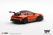 MINIGT 1/64 Porsche 911 (992) GT3 RS Weissach Package Gulf Orange